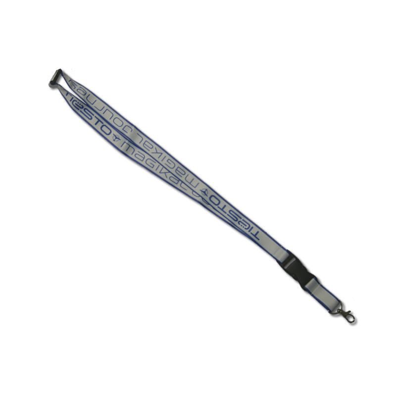 Magikal Journey Lanyard White-Blue