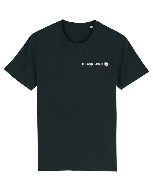 Black Hole Recordings Limited Edition White Logo T-shirt