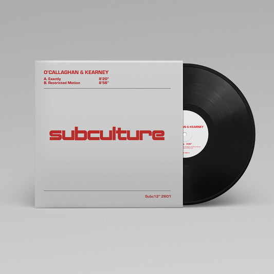 O’Callaghan & Kearney - Exactly / Restricted Motion 12" (vinyl)