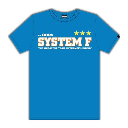 Ferry Corsten presents System F - Greatest Team T-shirt Blue Men