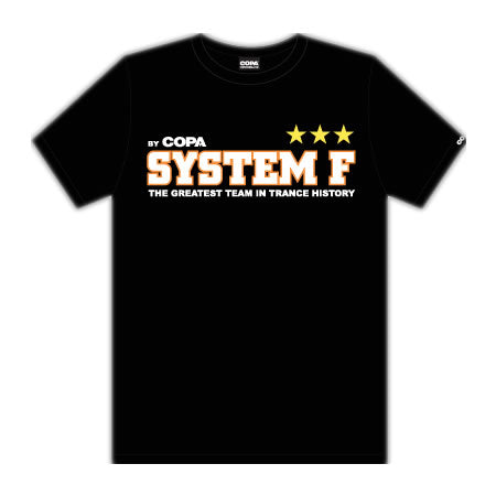 Ferry Corsten presents System F - Greatest Team T-shirt Black Men