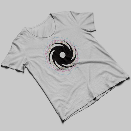 Black Hole Recordings Logo T-shirt Grey